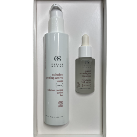 Duo expert resurfaçant jeunesse:1 solution peeling active+1 serum resurfaçant jeunesse 30ml